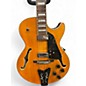 Used Ibanez GB10EM Amber Hollow Body Electric Guitar
