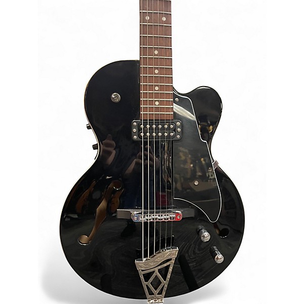 Used VOX Guilietta VGA 3D Black Hollow Body Electric Guitar