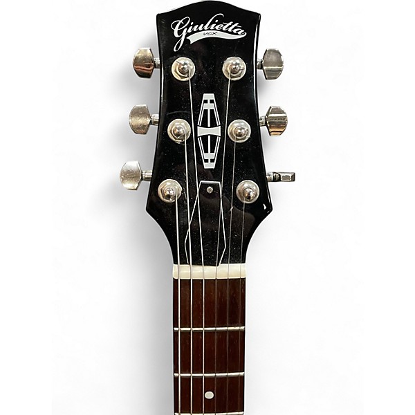 Used VOX Guilietta VGA 3D Black Hollow Body Electric Guitar