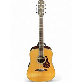 Used Alvarez MD610EBG Natural Acoustic Electric Guitar