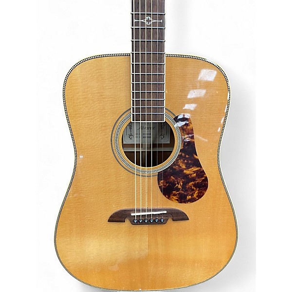 Used Alvarez MD610EBG Natural Acoustic Electric Guitar