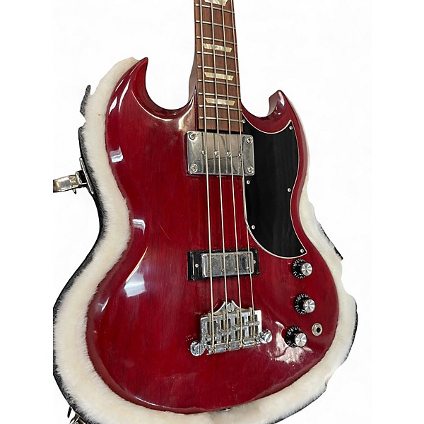 Used 2008 Gibson SG STANDARD BASS Black Electric Bass Guitar