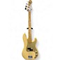 Used 2018 Fender Road Worn 1950S Precision Bass Vintage Yellow Electric Bass Guitar thumbnail