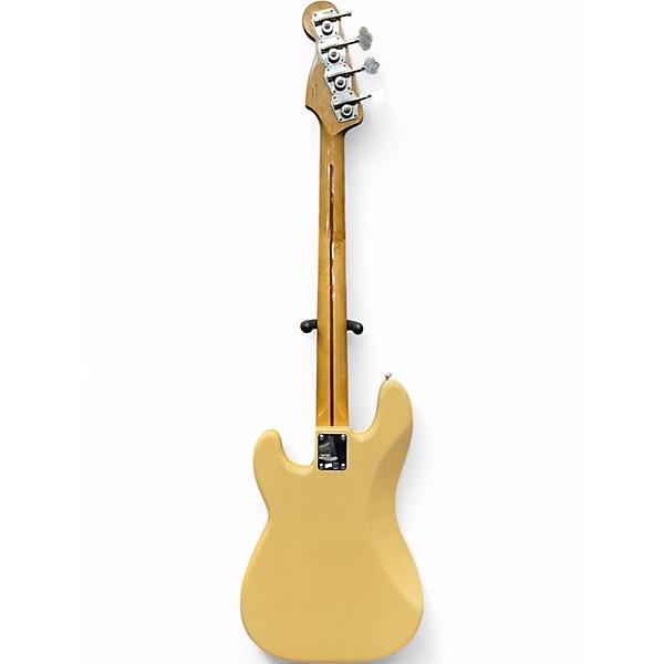 Used 2018 Fender Road Worn 1950S Precision Bass Vintage Yellow Electric Bass Guitar