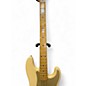 Used 2018 Fender Road Worn 1950S Precision Bass Vintage Yellow Electric Bass Guitar