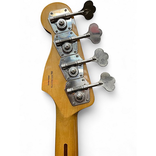 Used 2018 Fender Road Worn 1950S Precision Bass Vintage Yellow Electric Bass Guitar
