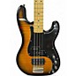 Used 2015 Schecter Guitar Research DIAMOND-P PLUS ACTIVE 2 Color Sunburst Electric Bass Guitar
