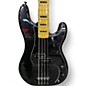 Used 2015 Squier CLASSIC VIBE 70S PREICISON BASS Black Electric Bass Guitar