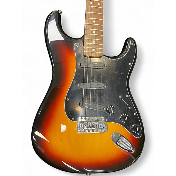 Used 2010 Fender Standard Stratocaster 3 Tone Sunburst Solid Body Electric Guitar