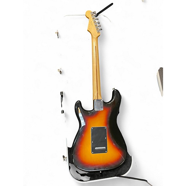 Used 2010 Fender Standard Stratocaster 3 Tone Sunburst Solid Body Electric Guitar