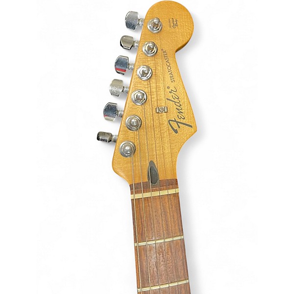 Used 2010 Fender Standard Stratocaster 3 Tone Sunburst Solid Body Electric Guitar