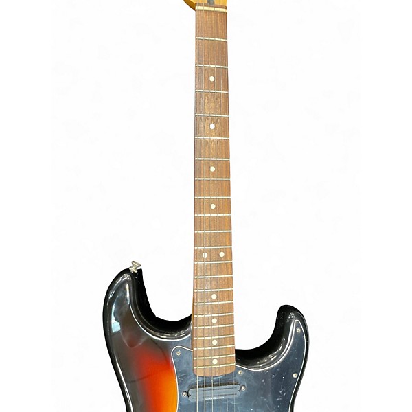 Used 2010 Fender Standard Stratocaster 3 Tone Sunburst Solid Body Electric Guitar