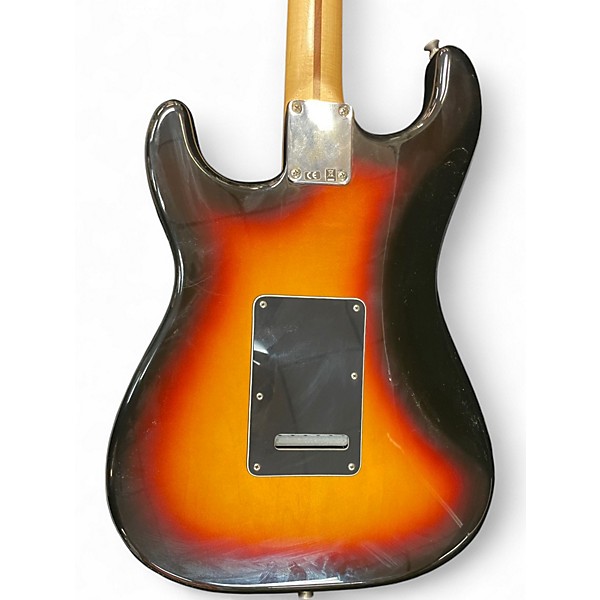 Used 2010 Fender Standard Stratocaster 3 Tone Sunburst Solid Body Electric Guitar
