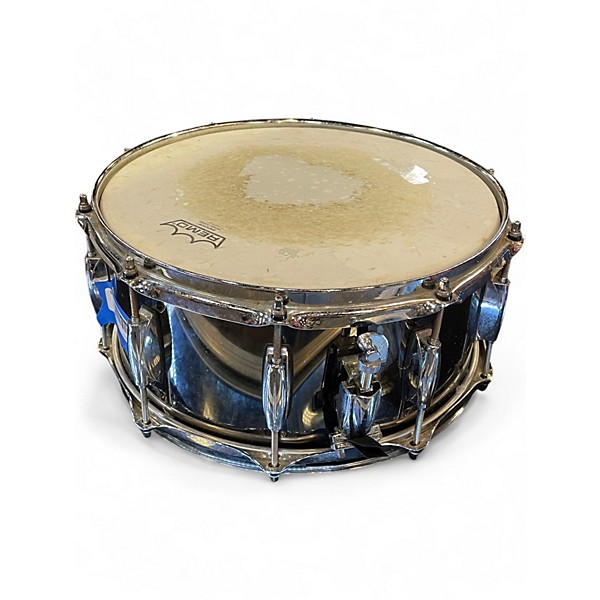 Used Gretsch Drums 14X6.5 black nickel over steel STEEL Drum