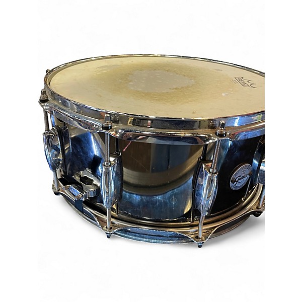 Used Gretsch Drums 14X6.5 black nickel over steel STEEL Drum
