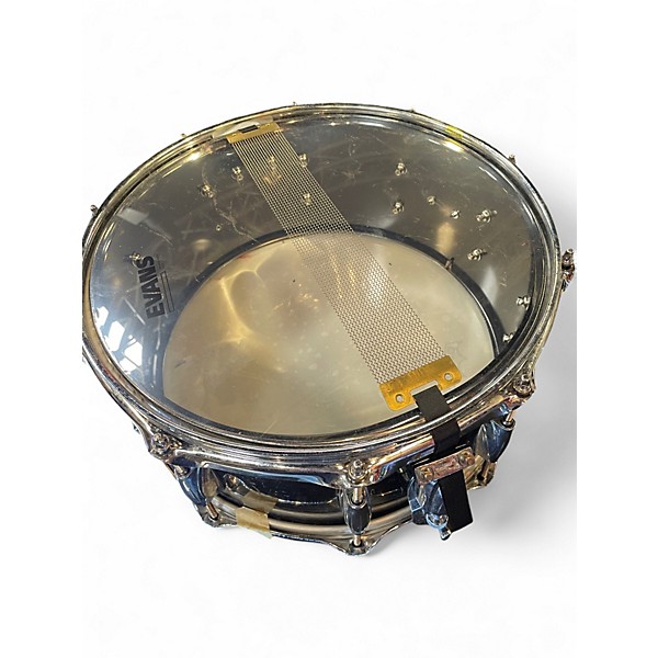 Used Gretsch Drums 14X6.5 black nickel over steel STEEL Drum