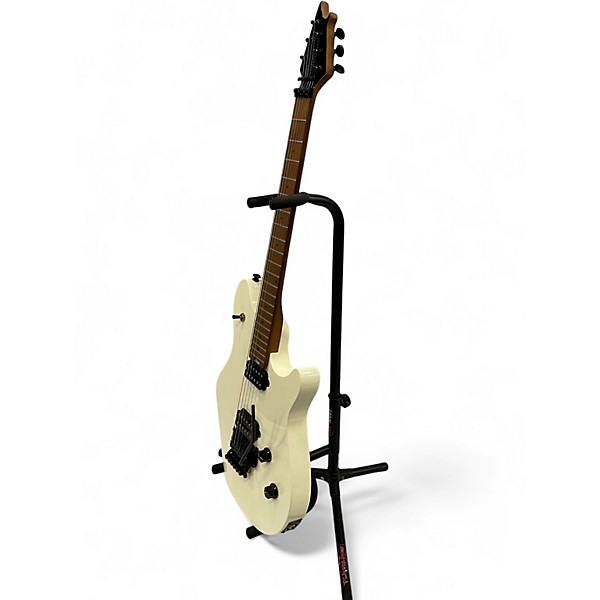 Used 2022 EVH Wolfgang Standard Cream White Solid Body Electric Guitar