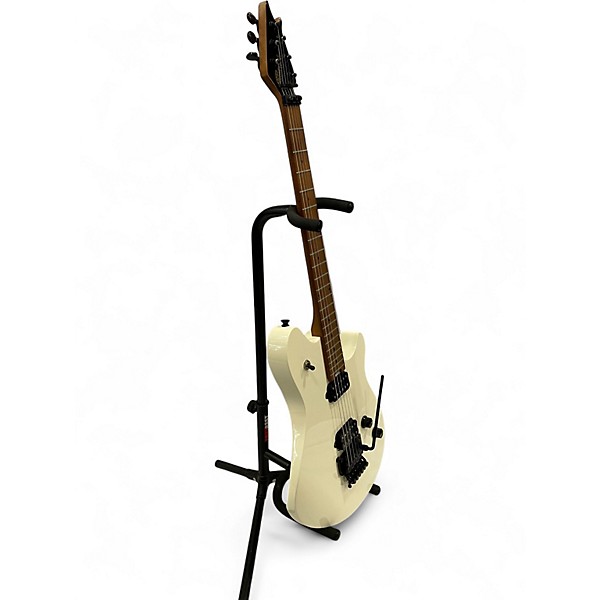 Used 2022 EVH Wolfgang Standard Cream White Solid Body Electric Guitar