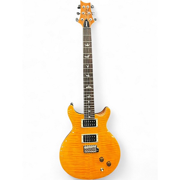 Used PRS Carlos Santana Signature SE Santana Yellow Solid Body Electric Guitar
