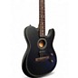 Used Fender Acoustasonic Player Telecaster Black Acoustic Electric Guitar