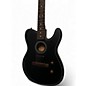 Used Fender Acoustasonic Player Telecaster Black Acoustic Electric Guitar