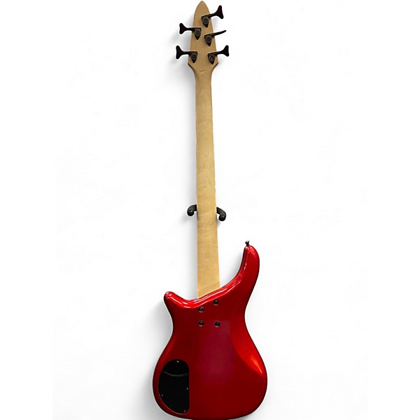 Used Rogue LX205B SERIES III Chrome Red Electric Bass Guitar