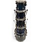 Used Ludwig 5 Piece Classic Maple ROYAL BLUE LACQUER Drum Kit thumbnail