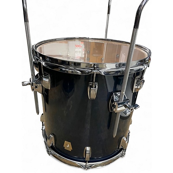 Used Ludwig 5 Piece Classic Maple ROYAL BLUE LACQUER Drum Kit