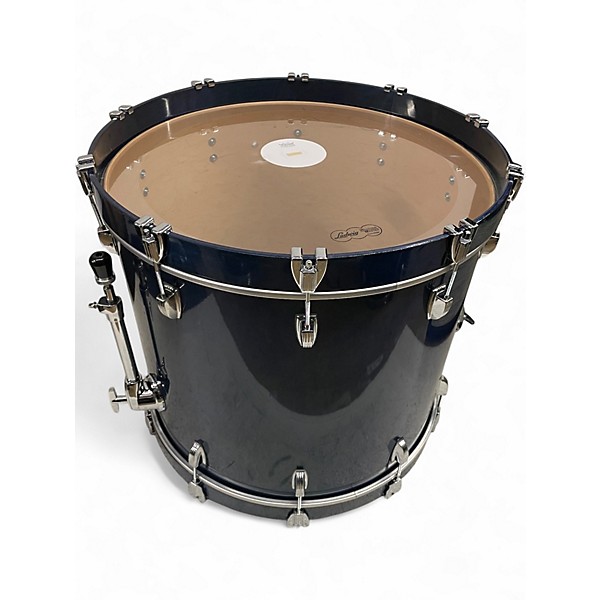 Used Ludwig 5 Piece Classic Maple ROYAL BLUE LACQUER Drum Kit