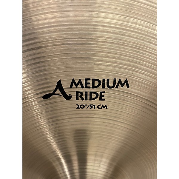 Used Zildjian 20in A Series Medium Ride Cymbal