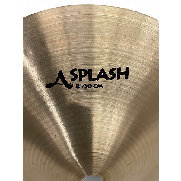 Used Zildjian 8in A Series Splash Cymbal