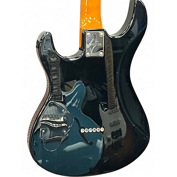 Used Yamaha PAC611HFM Black Solid Body Electric Guitar