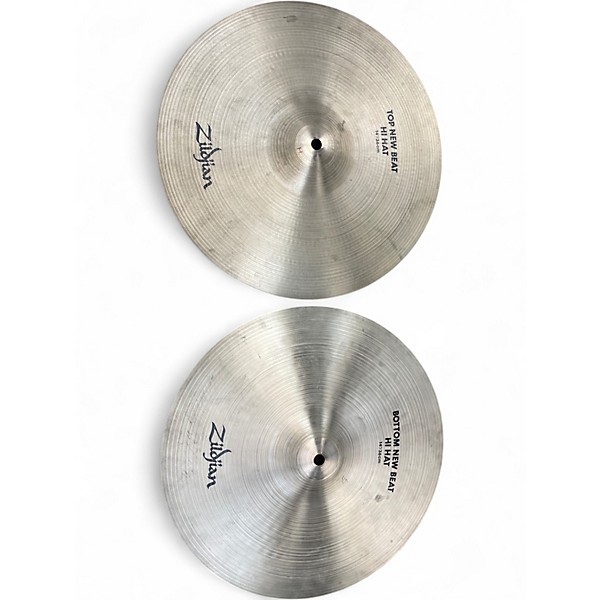Used Zildjian 14in New Beat Hi Hat Pair Cymbal