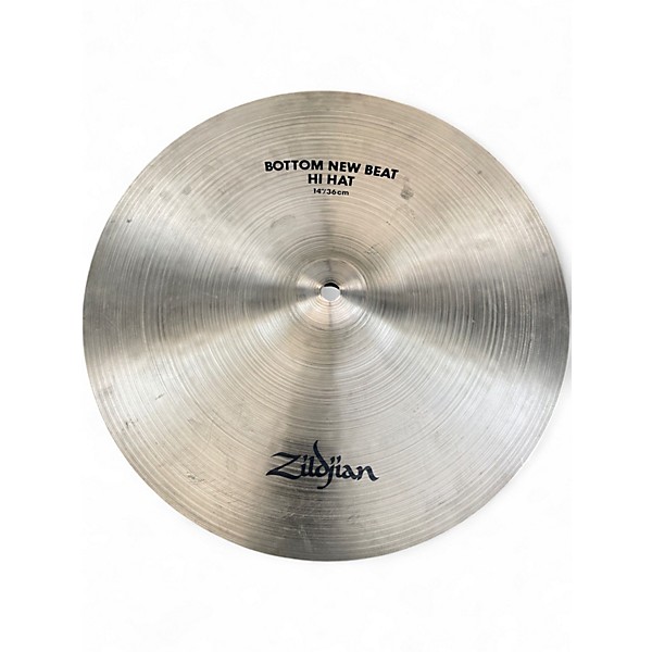 Used Zildjian 14in New Beat Hi Hat Pair Cymbal
