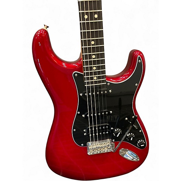 Used Fender PLAYER II HSS Candy Apple Red Solid Body Electric Guitar
