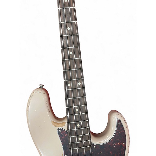 Used Fender Flea Signature Jazz Bass Shell Pink Electric Bass Guitar