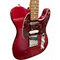 Used Fender Deluxe Telecaster Candy Apple Red Metallic Solid Body Electric Guitar