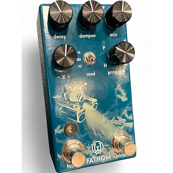 Used Walrus Audio Fathom Reverb Effect Pedal
