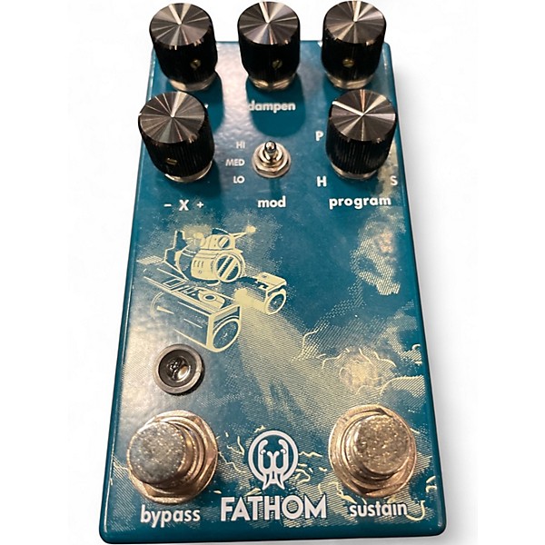 Used Walrus Audio Fathom Reverb Effect Pedal
