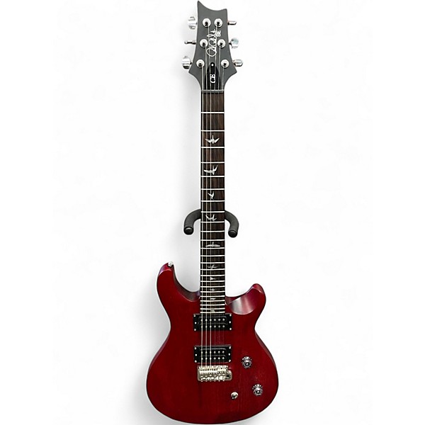 Used PRS SE CE24 Vintage Cherry Satin Solid Body Electric Guitar