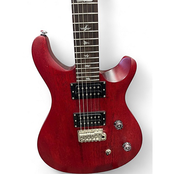 Used PRS SE CE24 Vintage Cherry Satin Solid Body Electric Guitar