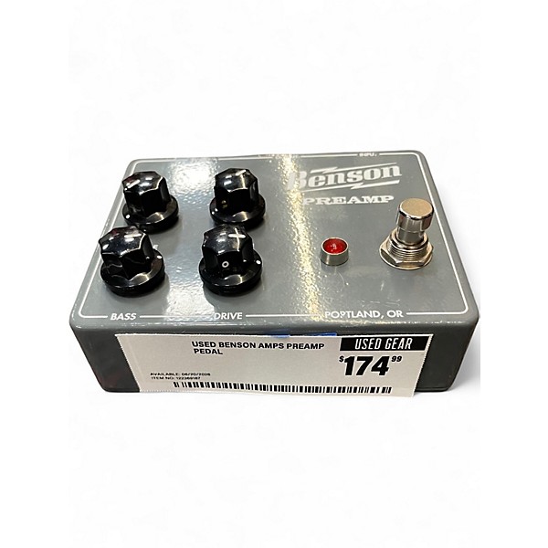 Used Benson Amps preamp Pedal