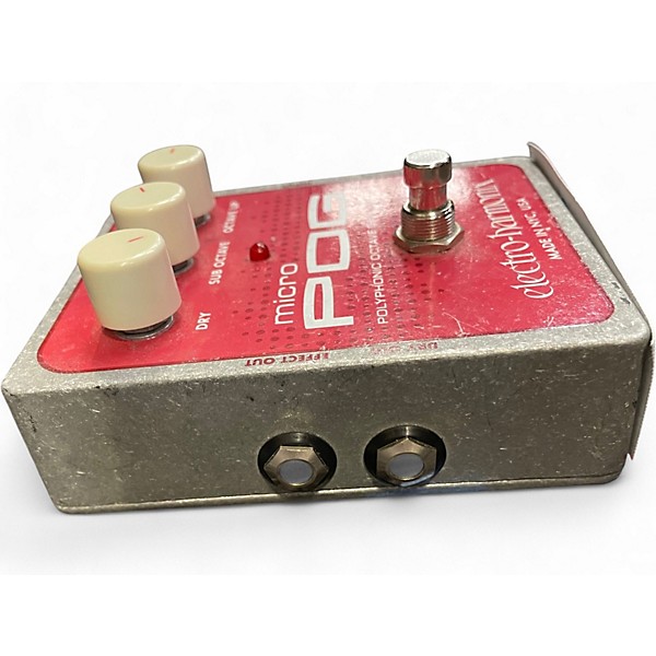 Used Electro-Harmonix Micro Pog Polyphonic Octave Generator Effect Pedal