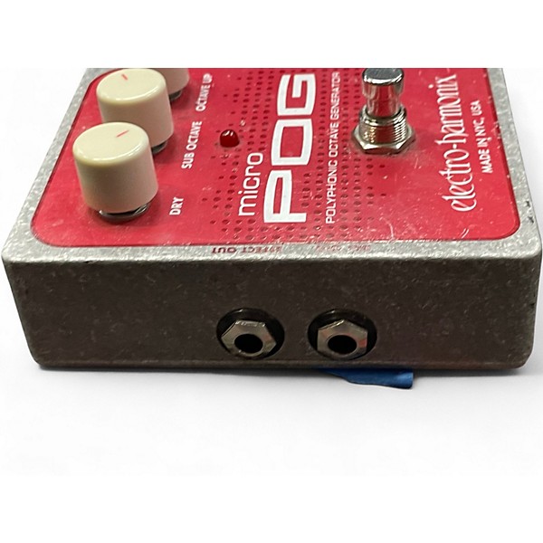 Used Electro-Harmonix Micro Pog Polyphonic Octave Generator Effect Pedal