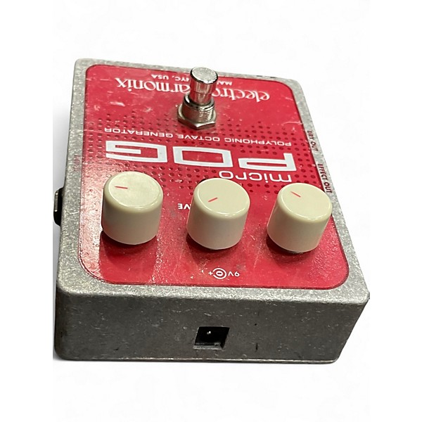 Used Electro-Harmonix Micro Pog Polyphonic Octave Generator Effect Pedal