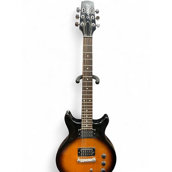 Used Hamer SLAMMER Tobacco Sunburst Solid Body Electric Guitar