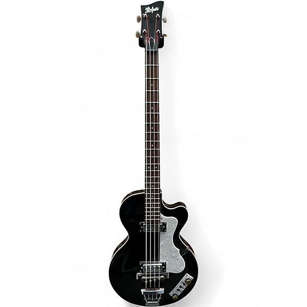 Used Hofner Ignition Club Black Electric Bass Guitar