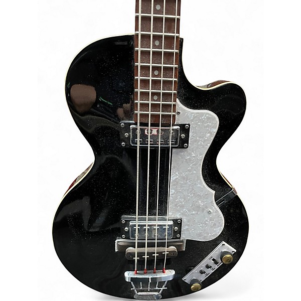 Used Hofner Ignition Club Black Electric Bass Guitar