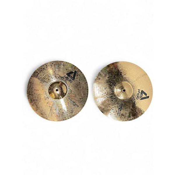 Used Paiste 14in Alpha Medium Hi Hat Pair Cymbal