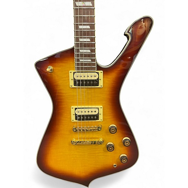 Used Ibanez IC420FM VIOLIN BURST Solid Body Electric Guitar